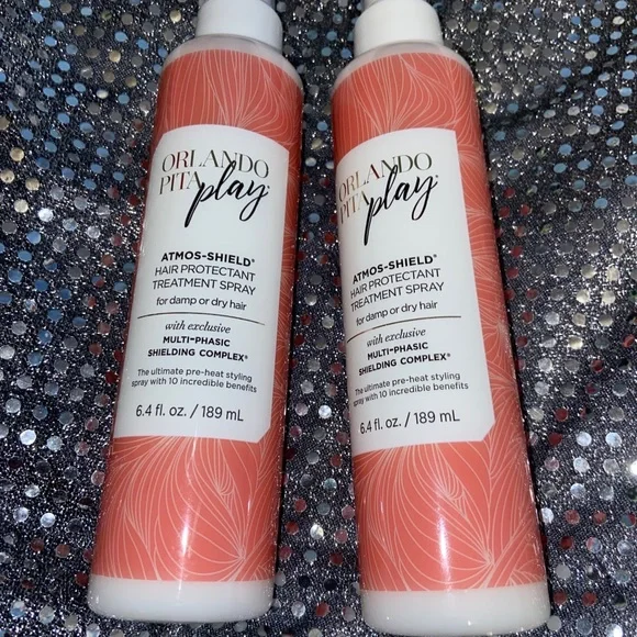 Lot of 2 Orlando Pita Atmos  shield hair heat protectant spray. New. 6.4 oz each - Picture 3 of 7